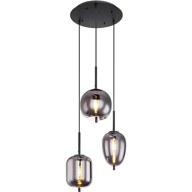 Светильник подвесной Globo 15345-3 Blacky Светильник подвесной Globo 15345-3 Blacky
