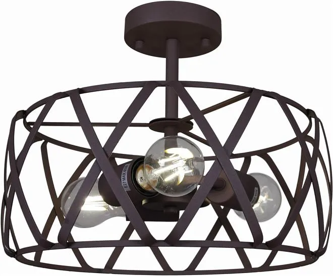 Потолочная люстра ILLUMICO IL1023-3C-05 COFFE Потолочная люстра ILLUMICO IL1023-3C-05 COFFE