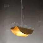 Подвесной светильник LUTHER Тип B. Размер XL Lampatron luther-b-xl 9018-25631