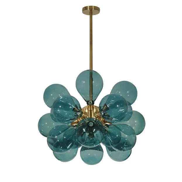 Люстра на штанге Loft IT 10130/18 Blue Miracle