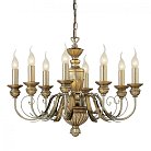Подвесная люстра Ideal Lux FIRENZE SP8 ORO ANTICO (DORA SP8) 020839