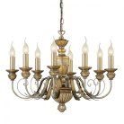 Подвесная люстра Ideal Lux FIRENZE SP8 ORO ANTICO (DORA SP8) 020839