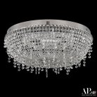 Люстра светодиодная хрустальная с пультом APL LED SH501.2.50.F.LED-DIM.Ni Sicilia