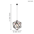 Подвес Eglo 43349 EMBLETON