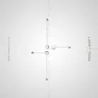 Бра DOTS SLIM Комбинация S+M+L. Цвет белый Lampatron 3170-23503