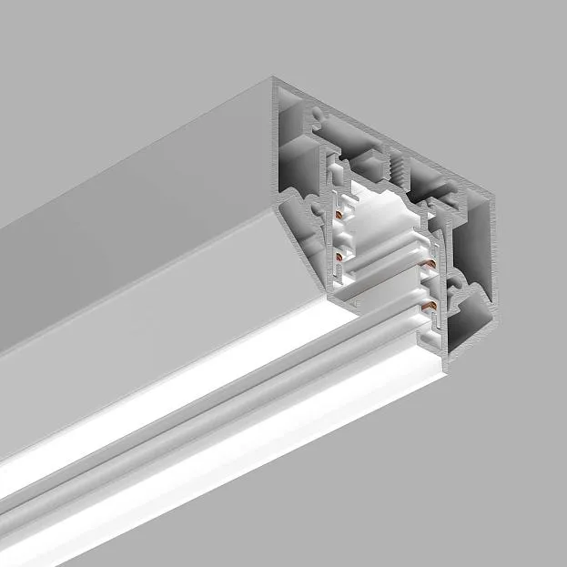 Трехфазный трек (в натяжной потолок) Ledron АВД-4710 (5102) 1250 мм White Трехфазный трек (в натяжной потолок) Ledron АВД-4710 (5102) 1250 мм White