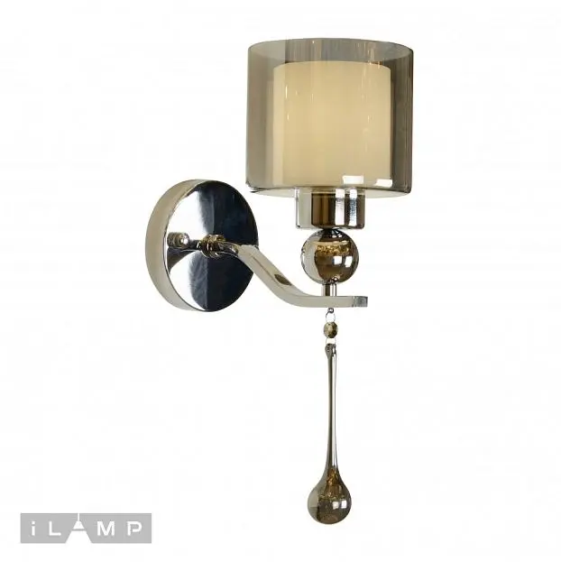 Настенный светильник iLamp 70291-1B CR Milano Настенный светильник iLamp 70291-1B CR Milano
