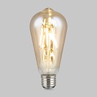 Светодиодная лампа Voltega 5526 Loft Led ST64 6W 2800K E27 VG10-ST64Gwarm6W