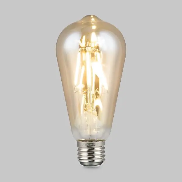 Светодиодная лампа Voltega 5526 Loft Led ST64 6W 2800K E27 VG10-ST64Gwarm6W Светодиодная лампа Voltega 5526 Loft Led ST64 6W 2800K E27 VG10-ST64Gwarm6W