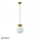 Подвесной светильник iLamp P6079-1 GD+WH MONO