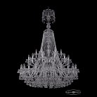 Люстра хрустальная Bohemia 1409/24+12+6/460/XL-175/2d Ni