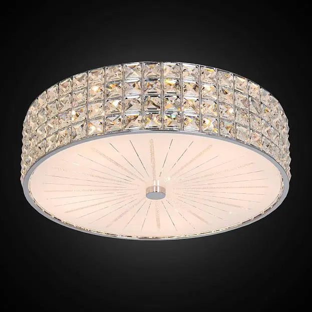 Люстра хрустальная Хром Citilux CL324151 Портал Люстра хрустальная Хром Citilux CL324151 Портал