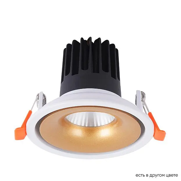 Встраиваемый светильник Crystal Lux CLT 005C98 WH-GO 4000K Встраиваемый светильник Crystal Lux CLT 005C98 WH-GO 4000K