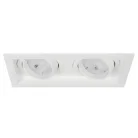 Светильник MS-VORTEX-BUILT-S170x90-2x12W Day4000 (WH-WH, 40 deg, 230V) Arlight 057771