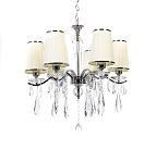 Хрустальная подвесная люстра Lumina Deco LDP 1726-6 BG Alessia