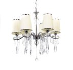 Хрустальная подвесная люстра Lumina Deco LDP 1726-6 BG Alessia