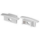 Заглушка LINE-2308-F SILVER с отверстием Arlight 054383