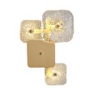 Настенный светильник Delight Collection MT9050-3W brass Wall lamp