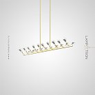Реечный, рядный светильник GLORIOLE UP DOWN LINE Lampatron gloriole_updown_line01 9126-25973