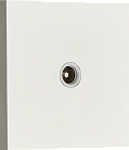 TV розетка (папа), белый, Donel DT301WH N96