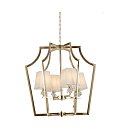 Подвесная люстра Lumina Deco LDP 1249-4 GD+WT Montero