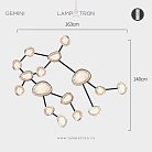 Бра EVIAN ZODIAC Модель Gemini (Близнецы) Lampatron 8417-23070