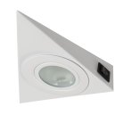 Накладной мебельный светильник для кухни треугольный Kanlux 36633 ZEPO