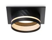 Светильник встраиваемый черный GX53 110*110*50 Ambrella light TN5222 BK