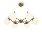 Люстра на штанге Freya FR5173PL-06BS Moonrock