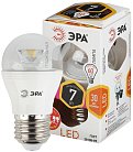 Лампочка светодиодная ЭРА LED P45-7W-827-E27-Clear