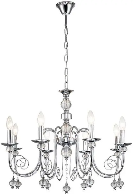 Подвесная люстра Escada 678/8PL Chrome Shine Подвесная люстра Escada 678/8PL Chrome Shine