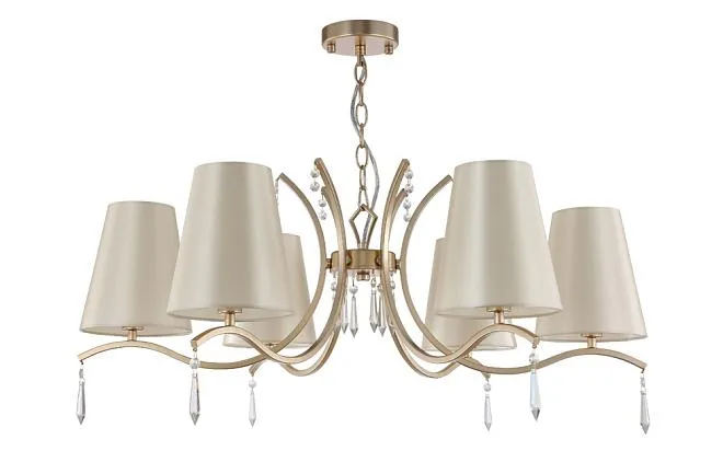 Люстра Crystal Lux RENATA SP6 GOLD 3591/306