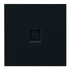 Розетка компьютерная 1-местная RJ-45 (механизм), RST00-3117-05, черный бархат Stekker 50450 Мия