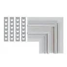 Угол-соединитель для встраиваемого магнитного шинопровода под ГКЛ 12мм  ST Luce ST1007.529.12 SKYLINE 48