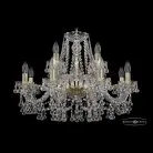 Люстра хрустальная Bohemia 1409/8+4/240 G