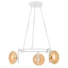 Люстра 3х6W(led) G9 БЕЛЫЙ/ЯНТАРЬ Lightstar 737136 Gamma G9