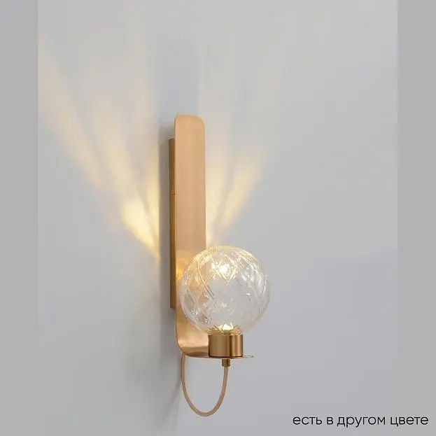 Бра Crystal Lux BELLA AP1 BRASS Бра Crystal Lux BELLA AP1 BRASS
