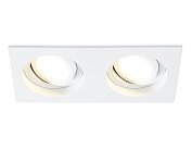 Встраиваемый светильник Ambrella light TN102759/2 WH белый IP20 GU5.3/2 200*100*32