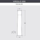 Наземный светильник IP55 Fumagalli DS3.564.000.WYF1R Virgilio