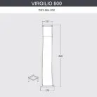 Наземный светильник IP55 Fumagalli DS3.564.000.WYF1R Virgilio