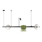 Линейно-подвесной светильник Loft IT 10121/D Dark grey Jardin