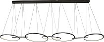 Подвесной светильник NEWPORT 15207/S black glossy