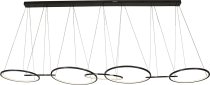 Подвесной светильник NEWPORT 15207/S black glossy