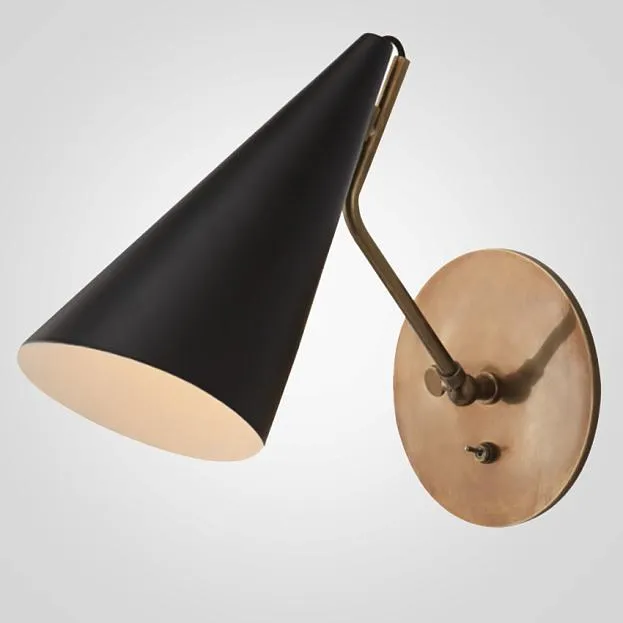 Бра VC light CLEMENTE wall lamp black ImperiumLoft 73865-22 44.318