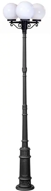 Наземный фонарь Oasis Light 88210SB/E7 Bl GLOBO S Наземный фонарь Oasis Light 88210SB/E7 Bl GLOBO S