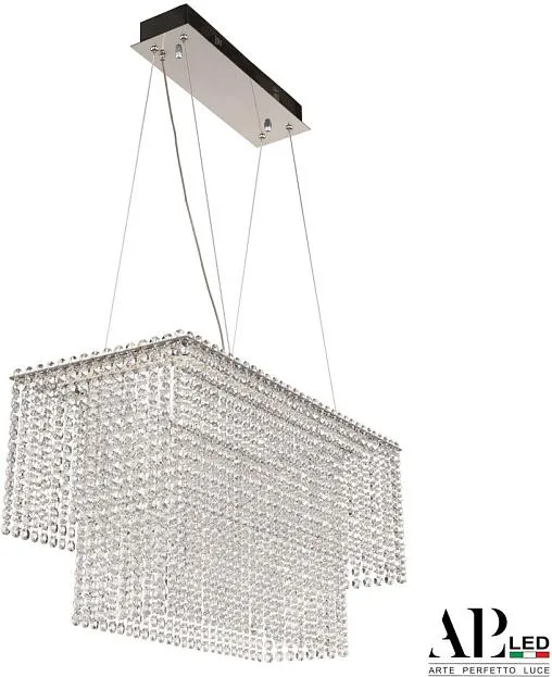 Люстра светодиодная хрустальная APL LED SH05.57.C.Ni.4000 Sicilia Люстра светодиодная хрустальная APL LED SH05.57.C.Ni.4000 Sicilia