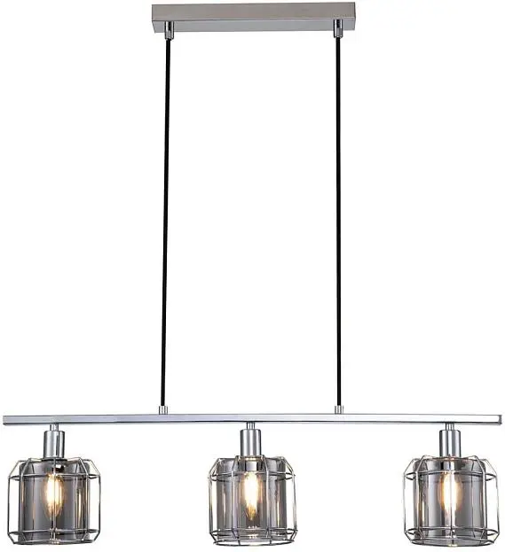 Подвесной светильник Escada 10188/3S Chrome Midland Подвесной светильник Escada 10188/3S Chrome Midland
