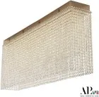 Люстра хрустальная каскадная APL LED SH512.2.100.A.Gd.E14 Sicilia