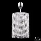 Люстра светодиодная хрустальная с пультом APL LED SH01.25.A.LED-DIM.Ni.Tube Sicilia