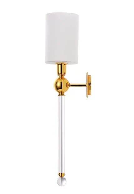 Бра Crystal Lux Mirabella AP1 Gold/White Бра Crystal Lux Mirabella AP1 Gold/White